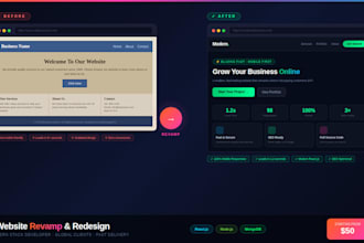 website revamp and redesign