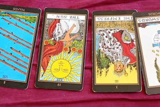 perform a celtic cross tarot card reading in vrchat