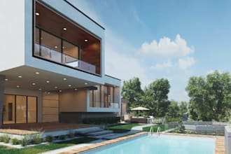 do 3d photorealistic render for interior and exterior design using homestyler