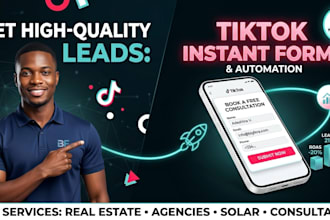 setup tiktok leads generation ads with instant form