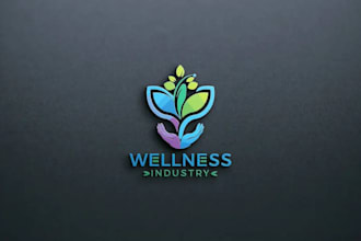 design health, pharmacy, wellness and supplements logo