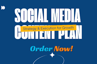 create a professionally content calendar for your brand