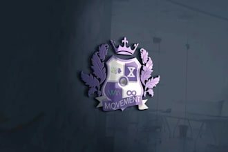 design vintage, crest, or emblem logo for your business