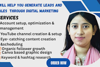 help you generate leads sales through digital marketing