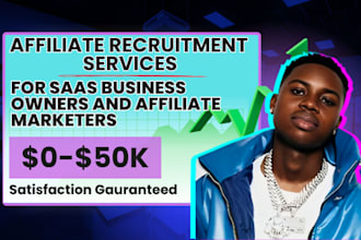 recruit affiliates and influencers for your saas or affiliate program
