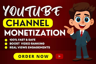 channel promotion for complete youtube  monetization