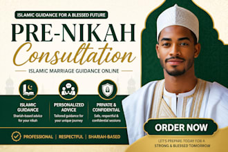 provide islamic marriage consultation and pre nikah guidance online