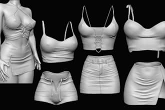 design second life clothes,avatars,3d clothing rigging mesh outfits accessories