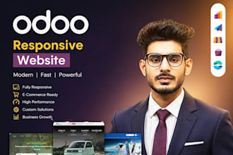 develop responsive odoo website, dynamic odoo themes