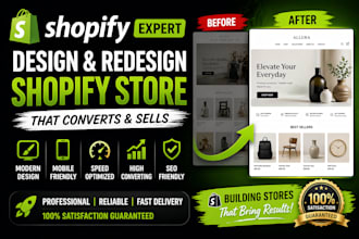 design and develop your shopify store, shopify dropshipping, shopify website