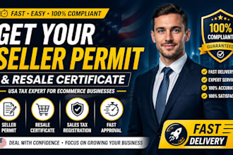 register vat and seller permit for ecommerce business
