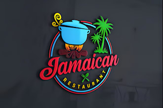 modern food, bakery, coffee shop, pizza and restaurant logo