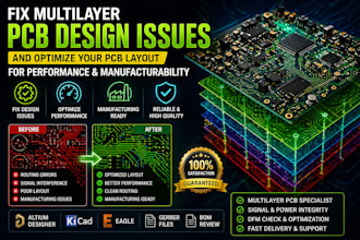 fix multilayer pcb design issues and optimize your pcb layout for performance