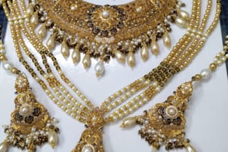 make custom jewellery in gold, silver or diamond as  requirements