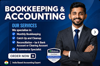 do bookkeeping, clean up, reconciliation in xero