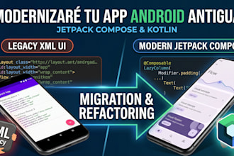 refactor your XML layouts to jetpack compose
