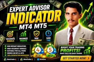 create mt4 mt5 expert advisor eas trading bot and indicator
