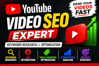 do youtube video SEO and keyword research for channel growth