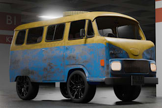create realistic vehicle model