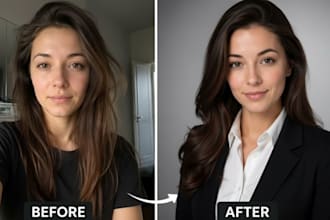 create ultra realistic ai headshots for linkedin and CV