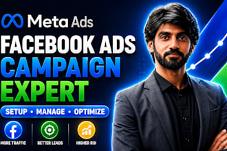 setup facebook ads, meta advertising and instagram ads campaigns