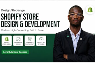 build or redesign shopify dropshipping for fast and conversions