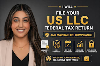 file your US llc federal tax return and maintain irs compliance