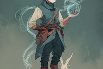 create custom dnd, rpg, and character art