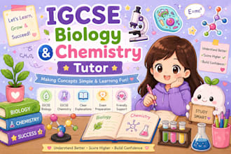 be your online igcse  biology and chemistry tutor