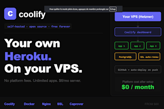 configure coolify on your vps for self hosted app deployment