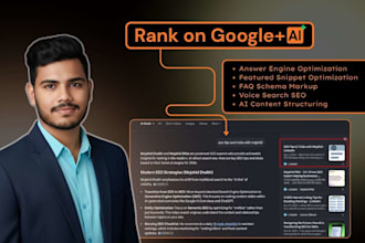 do answer engine optimization to rank in ai search results