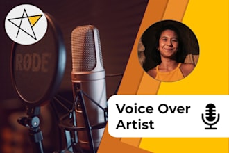 record a professional female voiceover for your commercial or narration