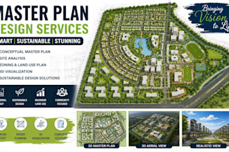 draw master plans, autocad 2d drawings, and drafting from sketchup