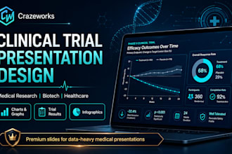 design a clinical trial presentation