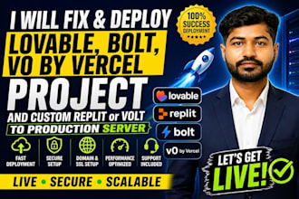 fix deploy lovable base44 volt replit bolt new v0 by vercel