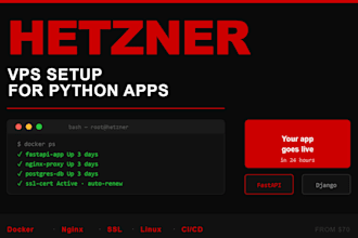 set up your hetzner vps with docker, nginx and SSL