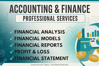 provide accounting and financial analysis services