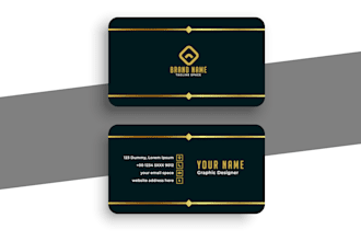 professional luxury business card design