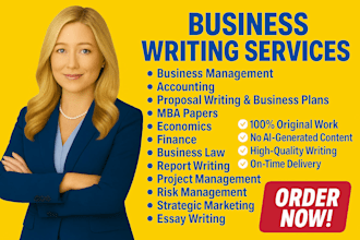 business management assigned, economics, strategic marketing, leadership, MBA