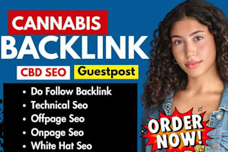 do cbd seo, marijuana cannabis backlink, weed hemp guest post