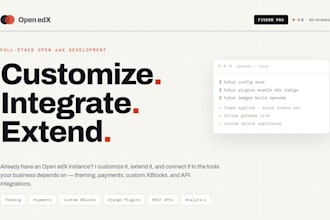 customize, integrate, and extend your lms with open edx