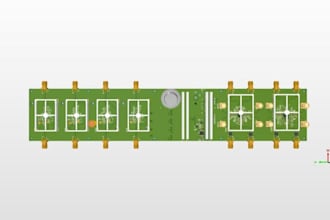 do rf pcb design, antenna design, high speed pcb layout with gerber files