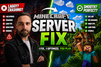 fix and optimize your minecraft server lag crashes and bugs