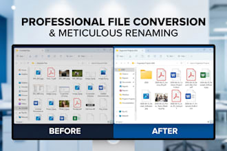 professionally convert and rename your digital files