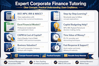 do accounting and finance assigned, management accounting and corporate finance