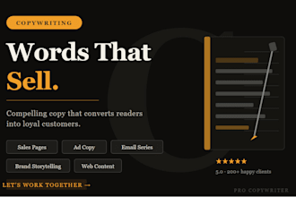 write persuasive copywriting that helps your business thrive