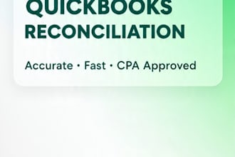 do bookkeeping and bank reconciliation in quickbooks online