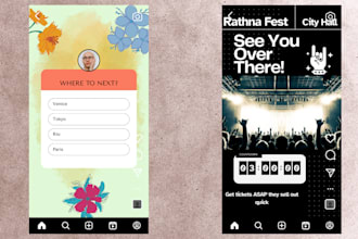 design social media stories for your brand