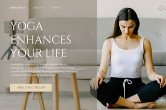 redesign fix squarespace barre website pilate website yoga website ballet site
