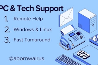 troubleshoot your computer and tech problems remotely